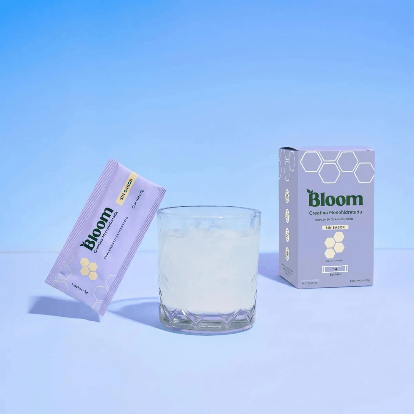 Bloom Creatina sin Sabor 14 sobres
