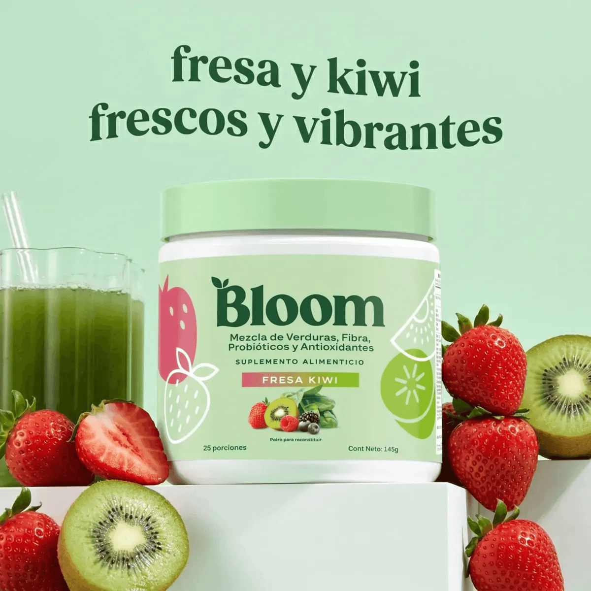 Greens Sabor Fresa Kiwi- 25 Porciones