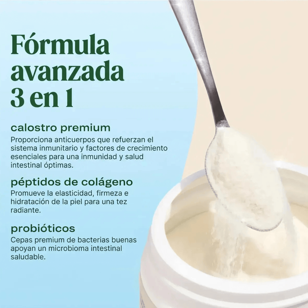 Calostro Con Colágeno Sabor Crema De Naranja