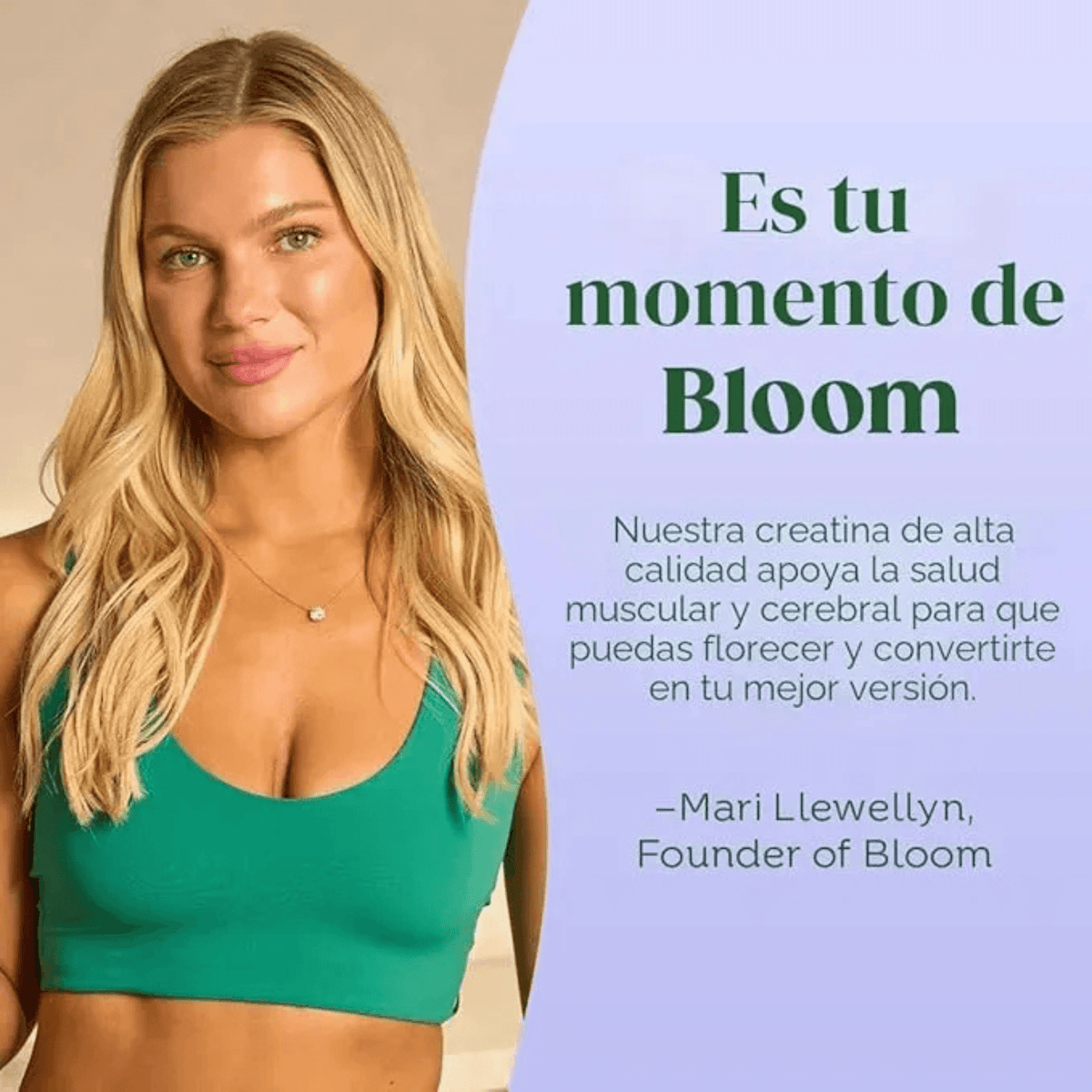 Bloom Creatina sin Sabor 40 ct