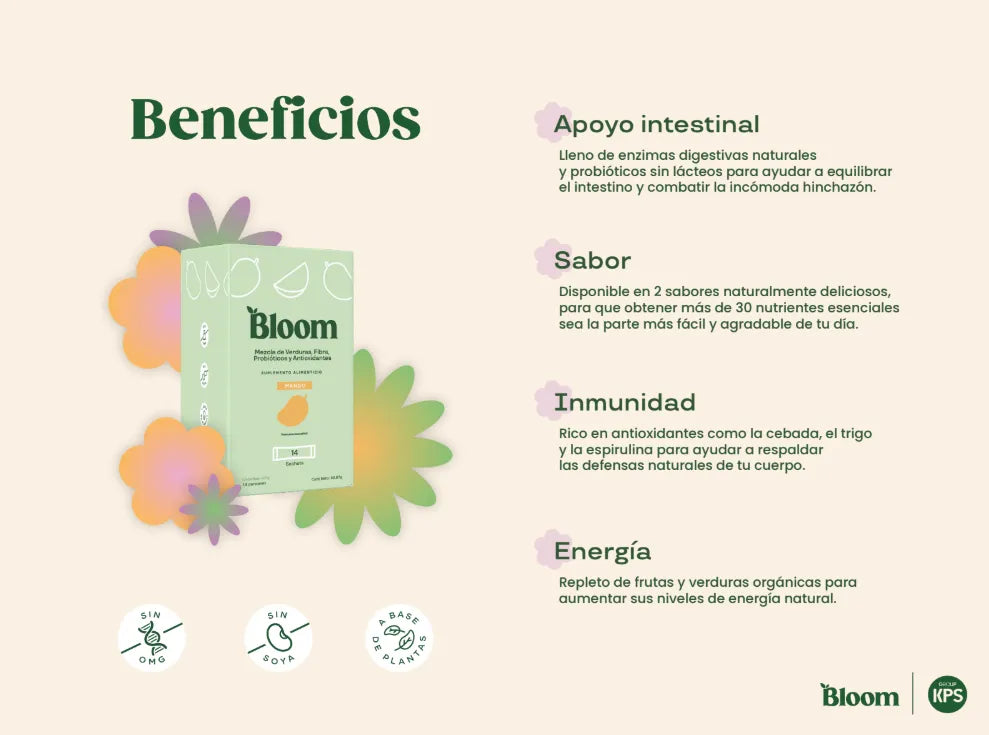 Greens Sabor Mango 14 Sobres