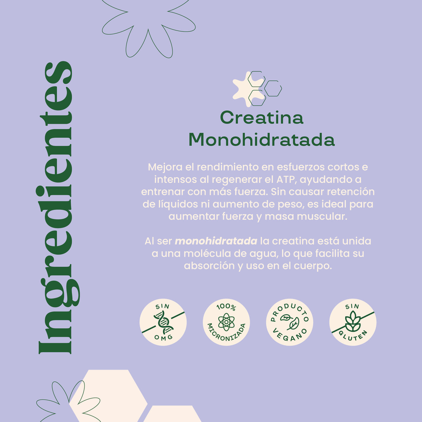 Creatina Sabor Limón 14 Sobres